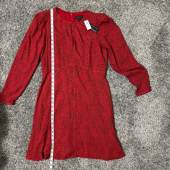 Banana Republic Keyhole Puff Sleeve Dress: new w/ tags; Size 10, Flattering fit - Picture 11 of 16